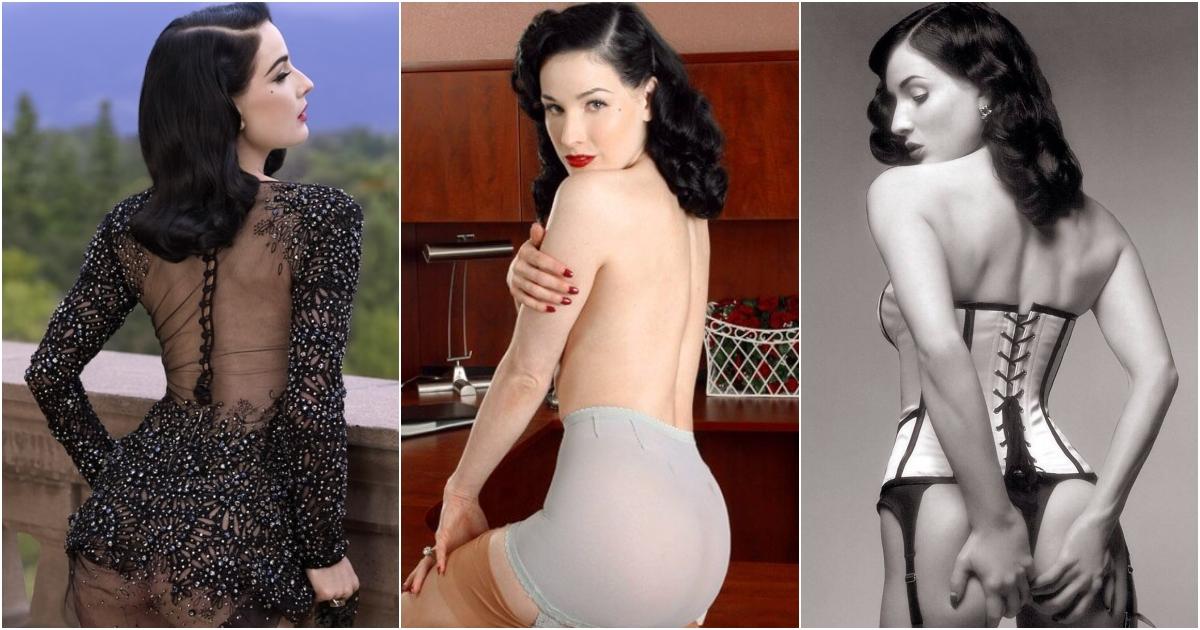 49 Hottest Dita Von Teese Big Butt Pictures Will Make You An Addict Of Her Beauty