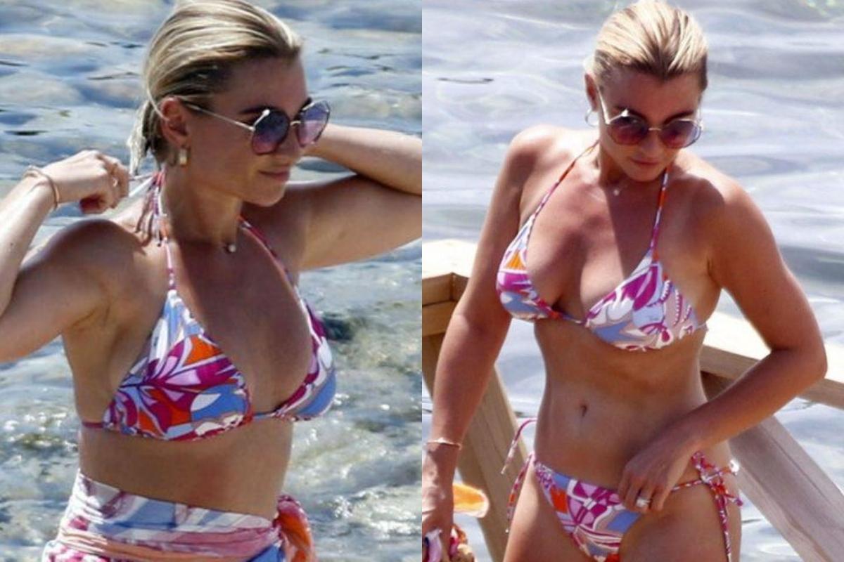 Billie Faiers Spends Summer Holiday In Ibiza