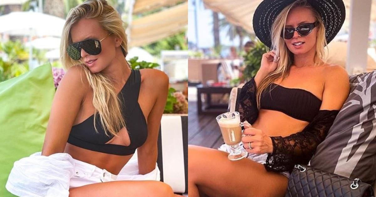 Hot and sexy Nadiya Bychkova flaunts her charming figure in bikini in Croatian Getaway