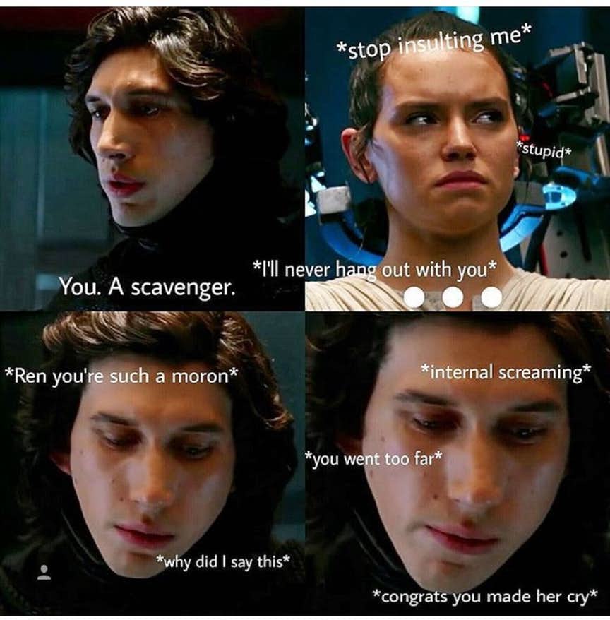 15 Epic Kylo Ren And Rey Memes- Reylo | Best Of Comic Books