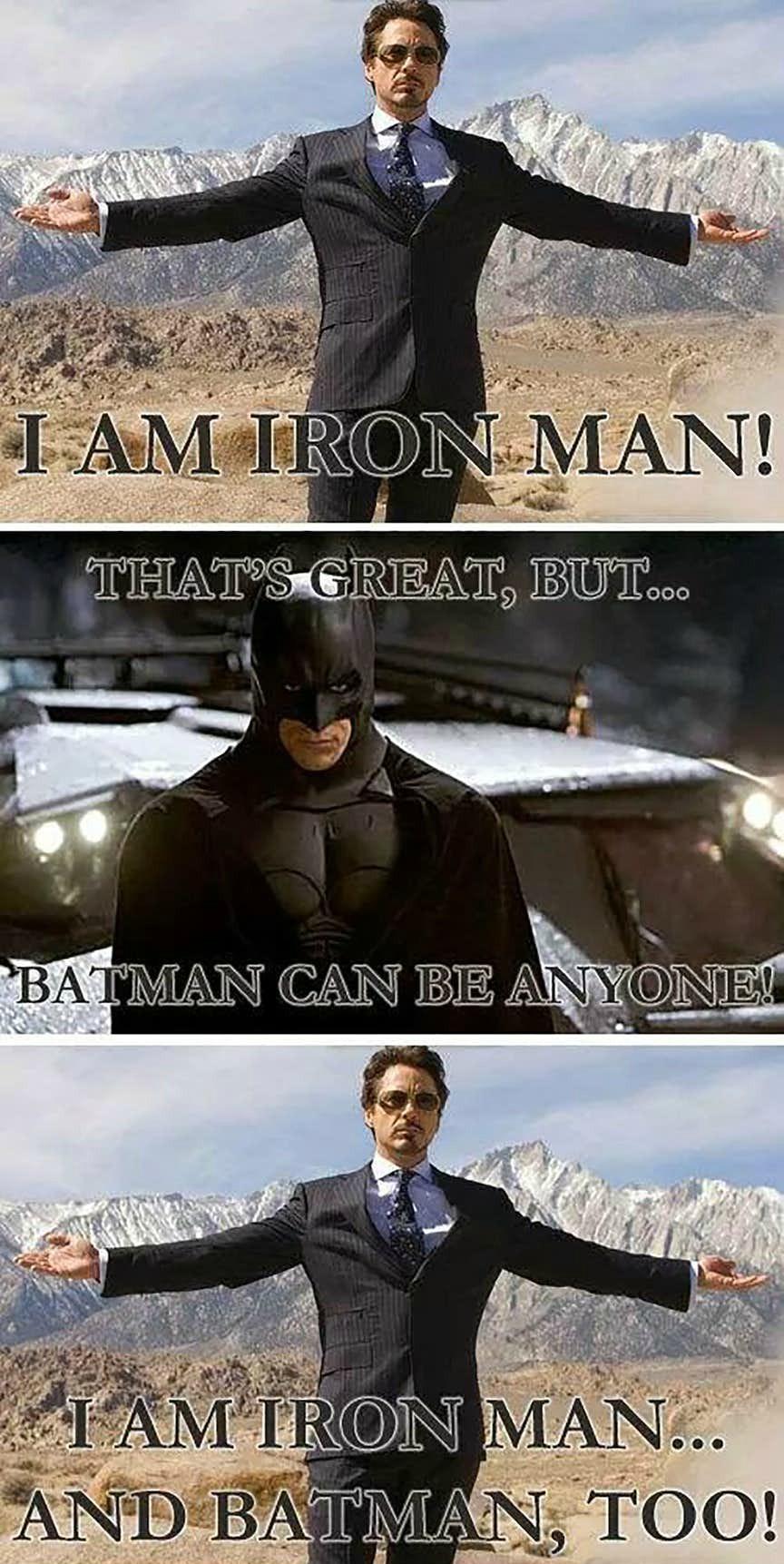 15 Savage Batman Vs Iron Man Memes | Best Of Comic Books