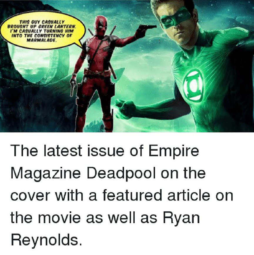 20 Most Hilarious Green Lantern Vs. Deadpool Memes | Best Of Comic Books