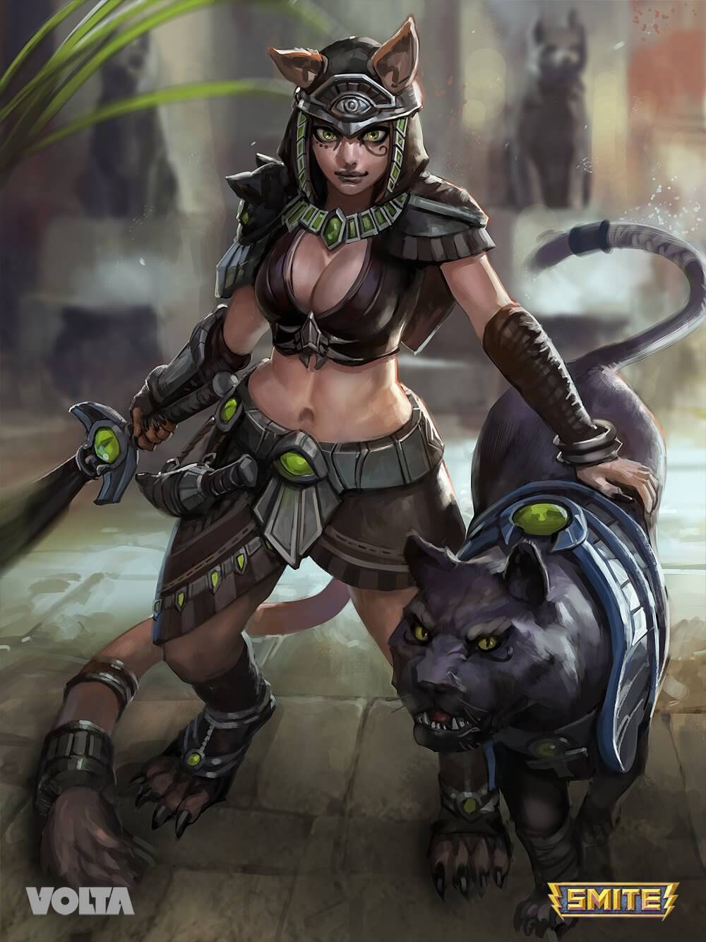 30 Hot Pictures Of Bastet Smite Are Sexy As Hell | Best Of Comic Books