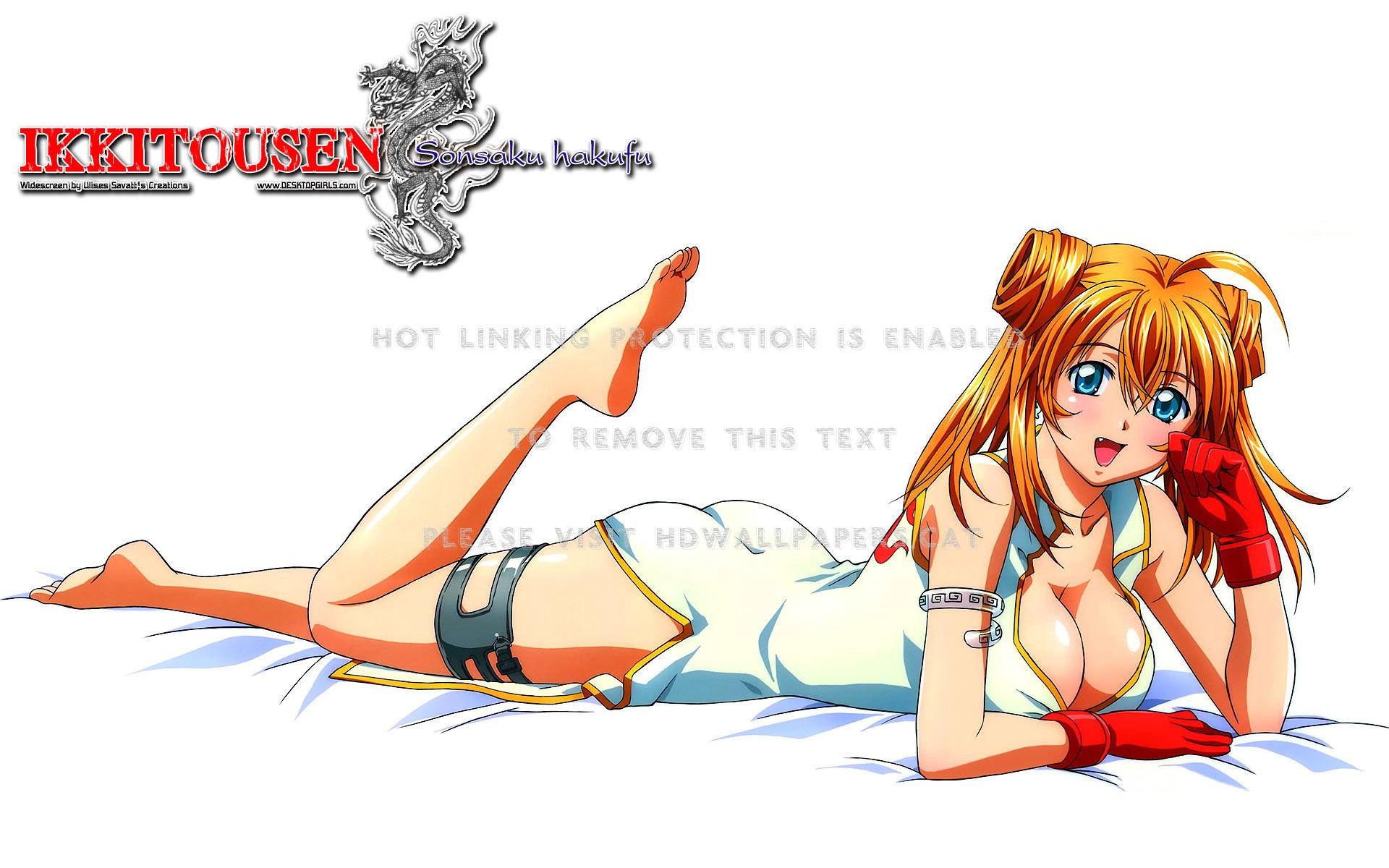 30 Hot Pictures Of Hakufu From The Anime Ikkitousen Will Bring Big Grin On Your Face | Best Of Comic Books