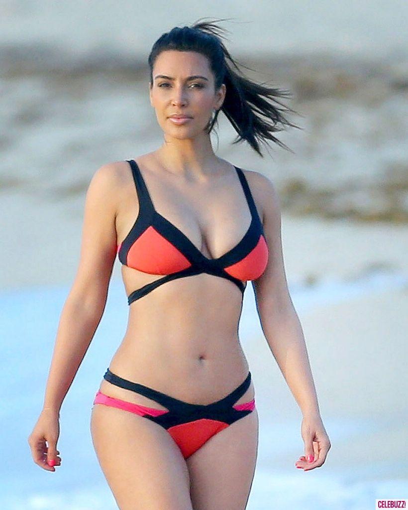 48 Hottest Kim Kardashian Bikini Pictures Expose Her Sexy Fat Booty | Best Of Comic Books