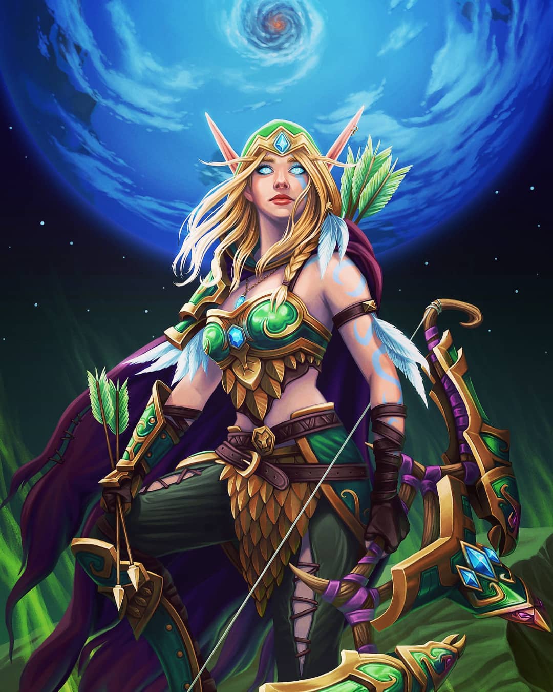 49 Hot Pictures Of Alleria Windrunner From World Of Warcraft Will Make Every Fan’s Day A Win | Best Of Comic Books