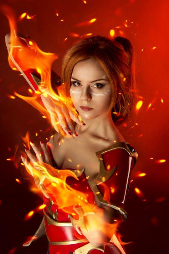 49 Hot Pictures Of Lina From DOTA Which Expose Her Curvy Body | Best Of Comic Books