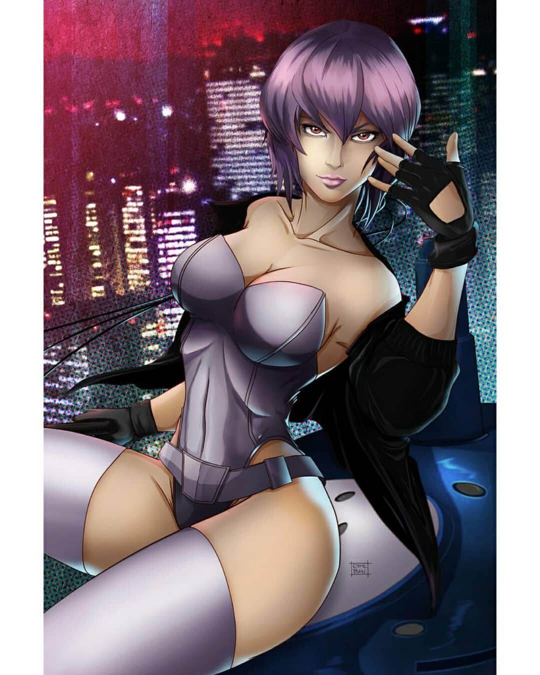 49 Hot Pictures Of Major Motoko Kusanagi From Ghost In The Shell Show That Her Body Is A Sexy Art | Best Of Comic Books