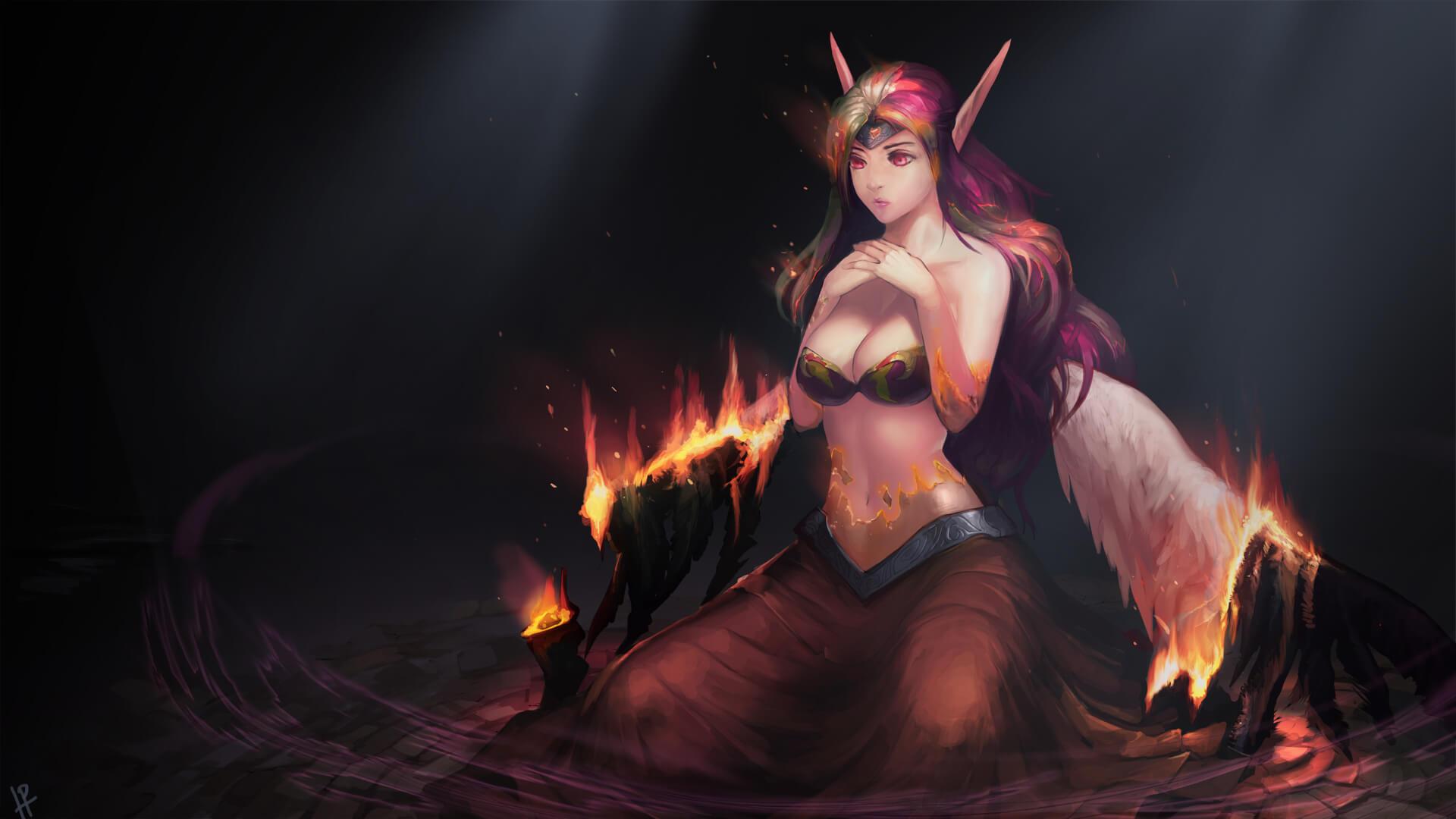 49 Hot Pictures Of Morgana From League Of Legends Are Here To Take Your Breath Away | Best Of Comic Books