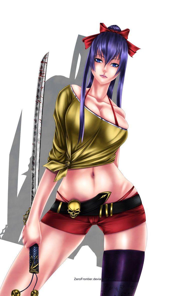 49 Hot Pictures Of Saeko Busujima from High school of the Dead Which Are Sure To Win Your Heart | Best Of Comic Books