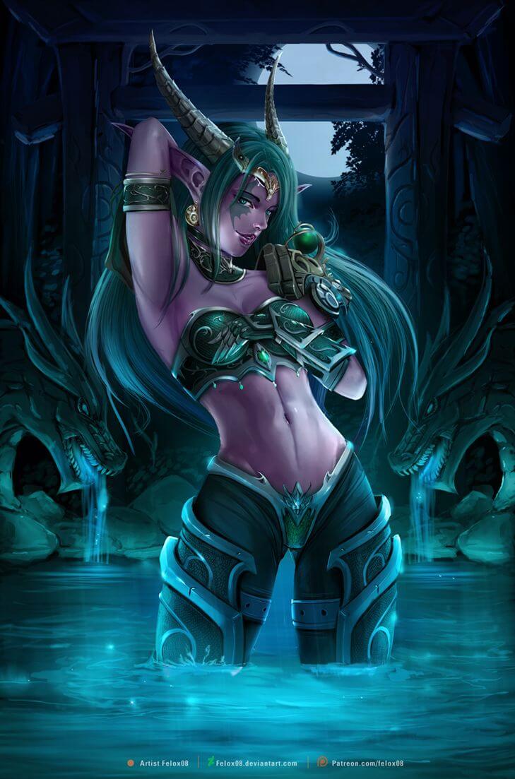 49 Hot Pictures Of Ysera From The World Of Warcraft Which Are Here To Rock Your World | Best Of Comic Books