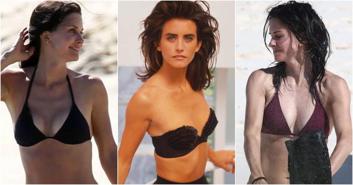 49 Hottest Courteney Cox Bikini Pictures Will Keep You Up At Nights - The V...