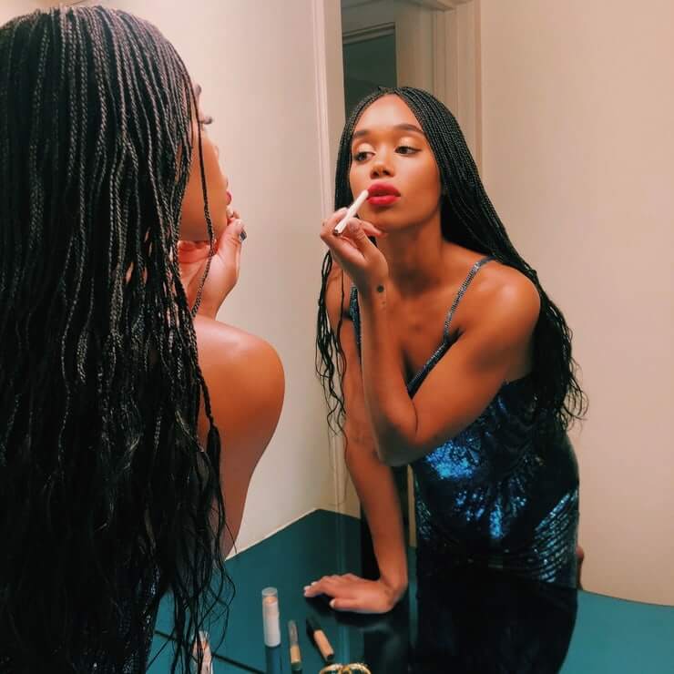 49 Hottest Laura Harrier Big Butt Pictures Show Off Her Sexy Curvy Body | Best Of Comic Books