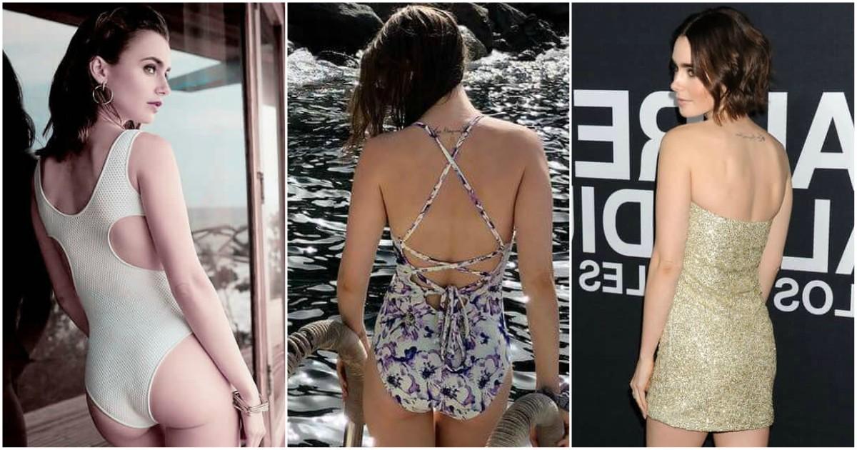 49 Hottest Lily Collins Big Butt Pictures Will Make Your Hands Want Her