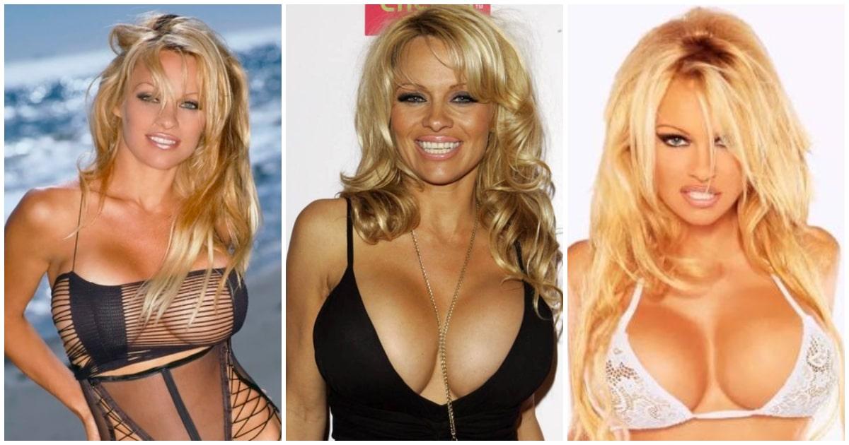 49 Hottest Pamela Anderson Bikini Pictures Explores Her Busty Figure