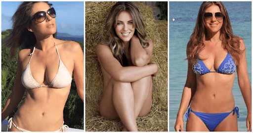 49 Sexiest Elizabeth Hurley Bikini Pictures Will Make You Want Her Now | Best Of Comic Books
