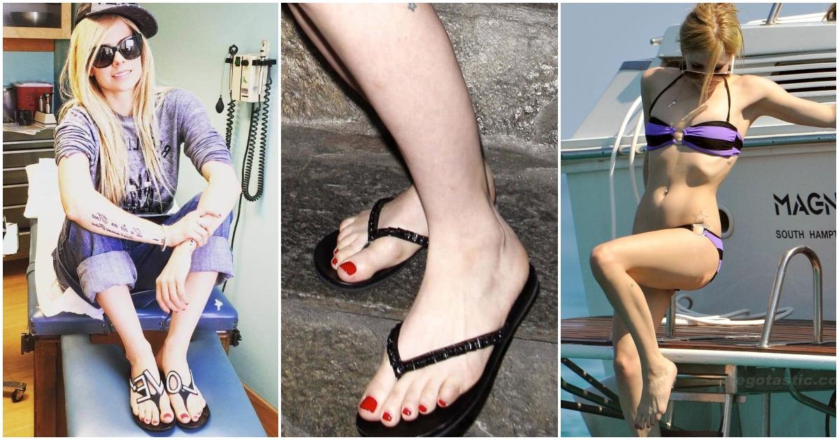 49 Sexy Avril Lavigne Feet Pictures Are So Hot That You Will Burn | Best Of Comic Books