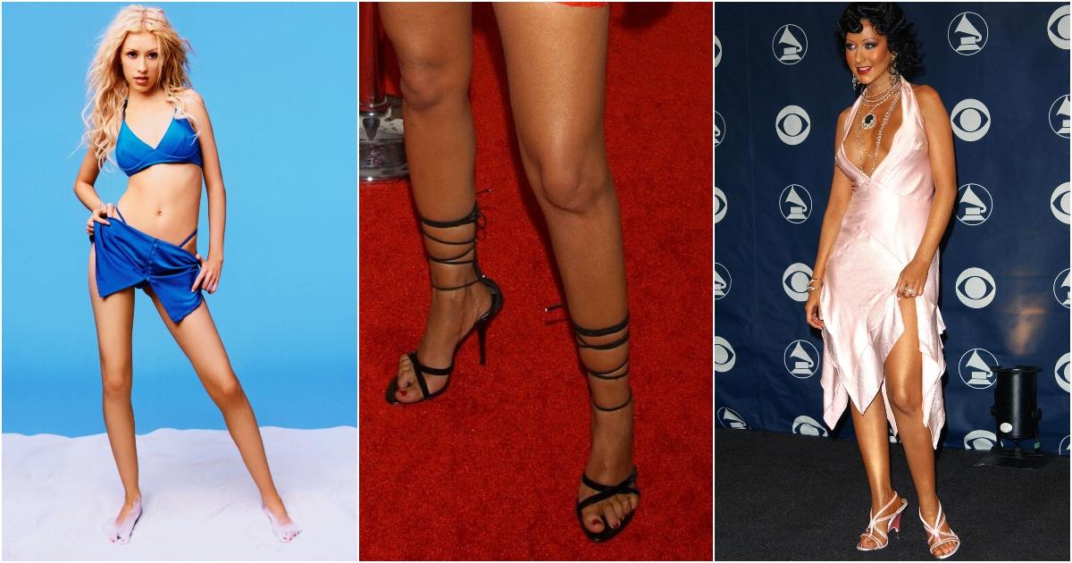 49 Sexy Christina Aguilera Feet Pictures Are Sexy As Hell