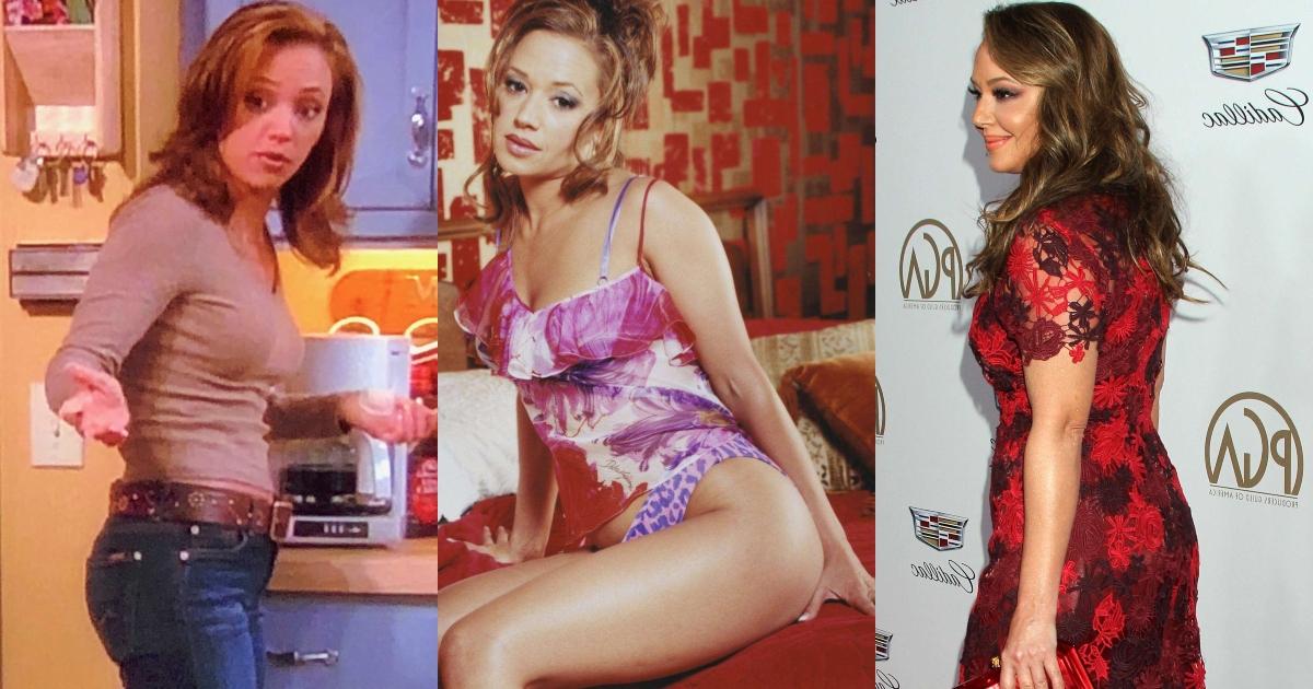 These images of Leah Remini focus majorly on her enormously tight ass. 