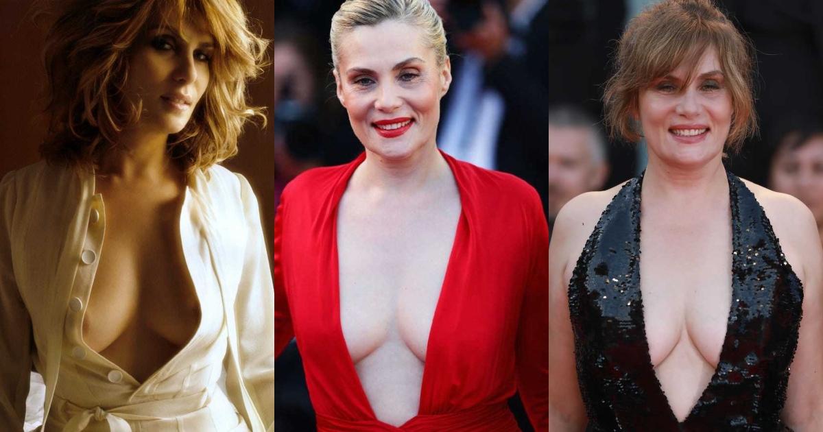 51 Sexy Emmanuelle Seigner Boobs Pictures Will Leave You Stunned By Her Sexiness | Best Of Comic Books