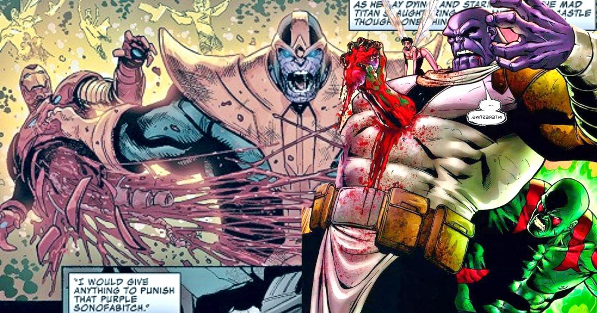 6 Thanos Moments That Cannot Be Brought To Life On The Big Screen | Best Of Comic Books