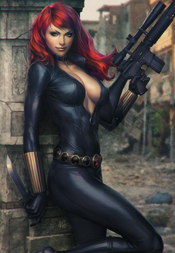60+ Sexy Black Widow Boobs Pictures Are Too Damn Appealing | Best Of Comic Books