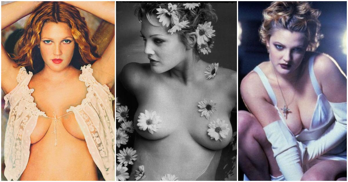 60+ Sexy Drew Barrymore Boobs Pictures Will Get You Hot Under Your Collars | Best Of Comic Books