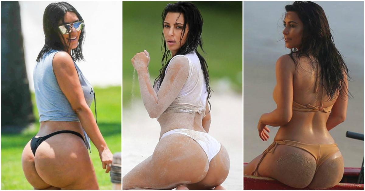 61 Hottest Kim Kardashian Big Butt Pictures Which Will Make You Drool For Her