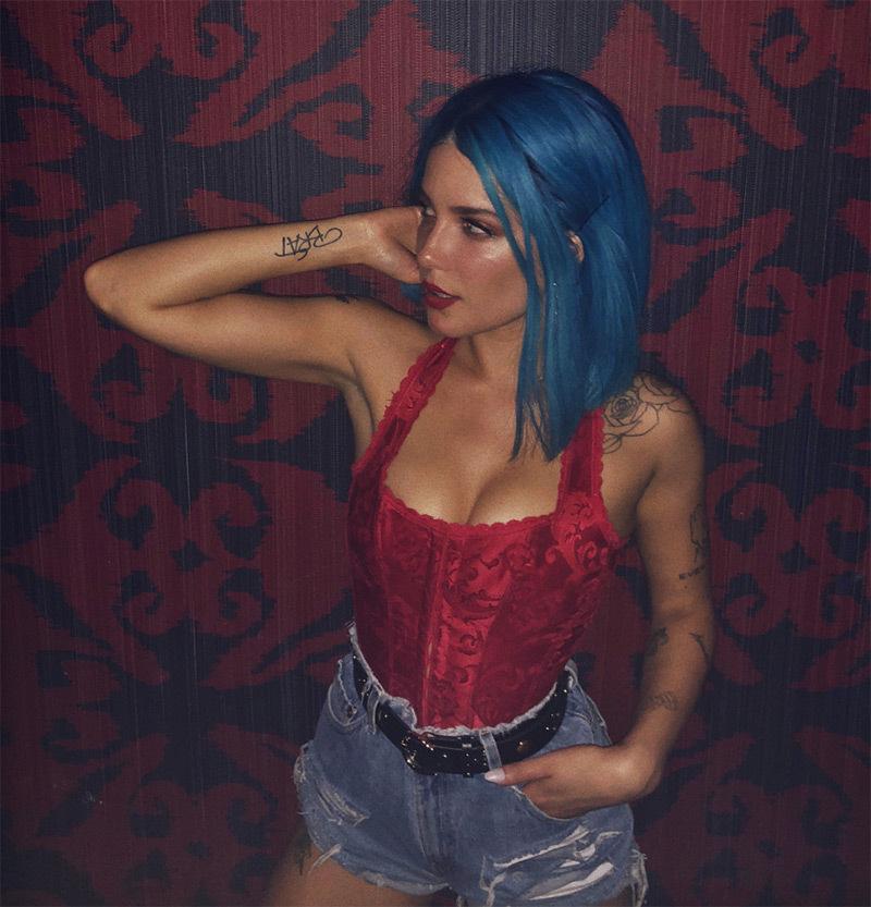 61 Sexy Halsey Boobs Pictures Will Bring A Big Smile On Your Face The Viraler 