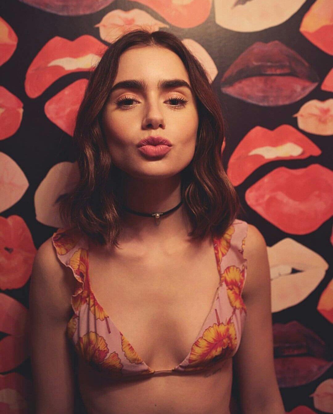 61 Sexy Lily Collins Boobs Pictures Will Make Your Hands Want Her – The  Viraler