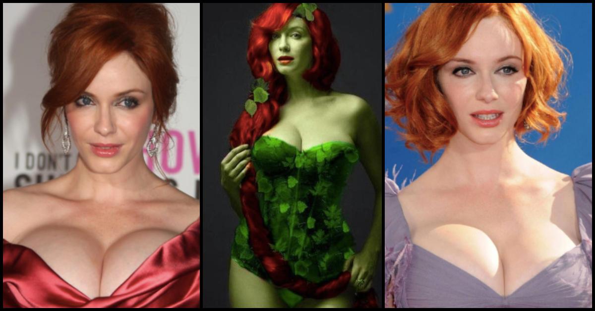 65+ Hot Pictures Of Christina Hendricks – Perfect For Poison Ivy’s Role