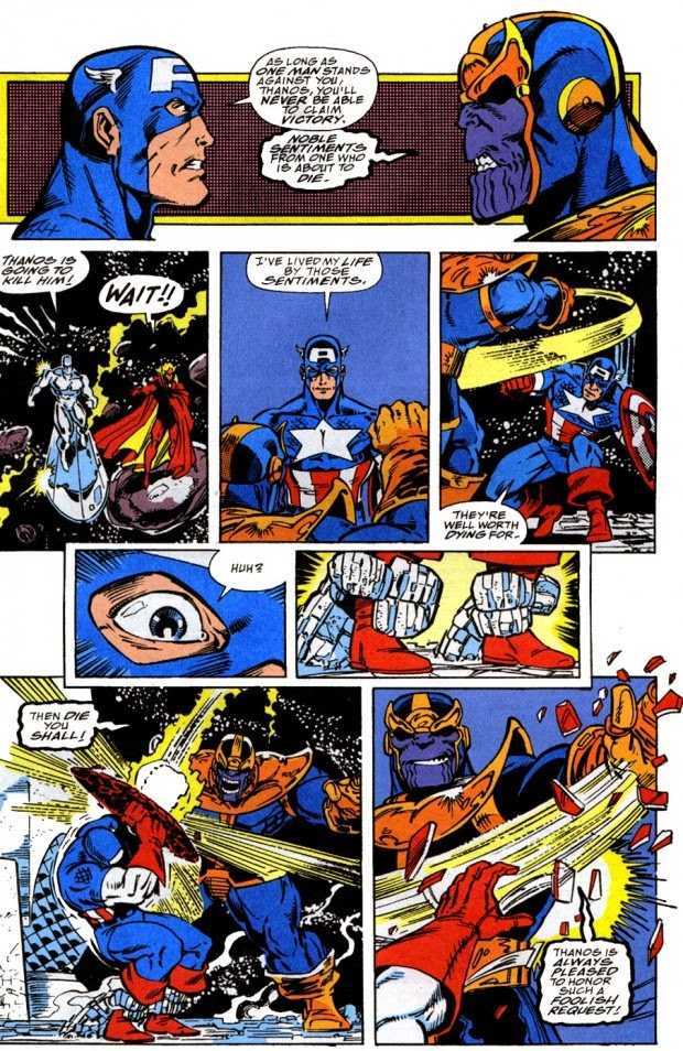 Captain America Has Fought With Thanos In Comic Books And It Was Epic, Here’s How It Happened | Best Of Comic Books