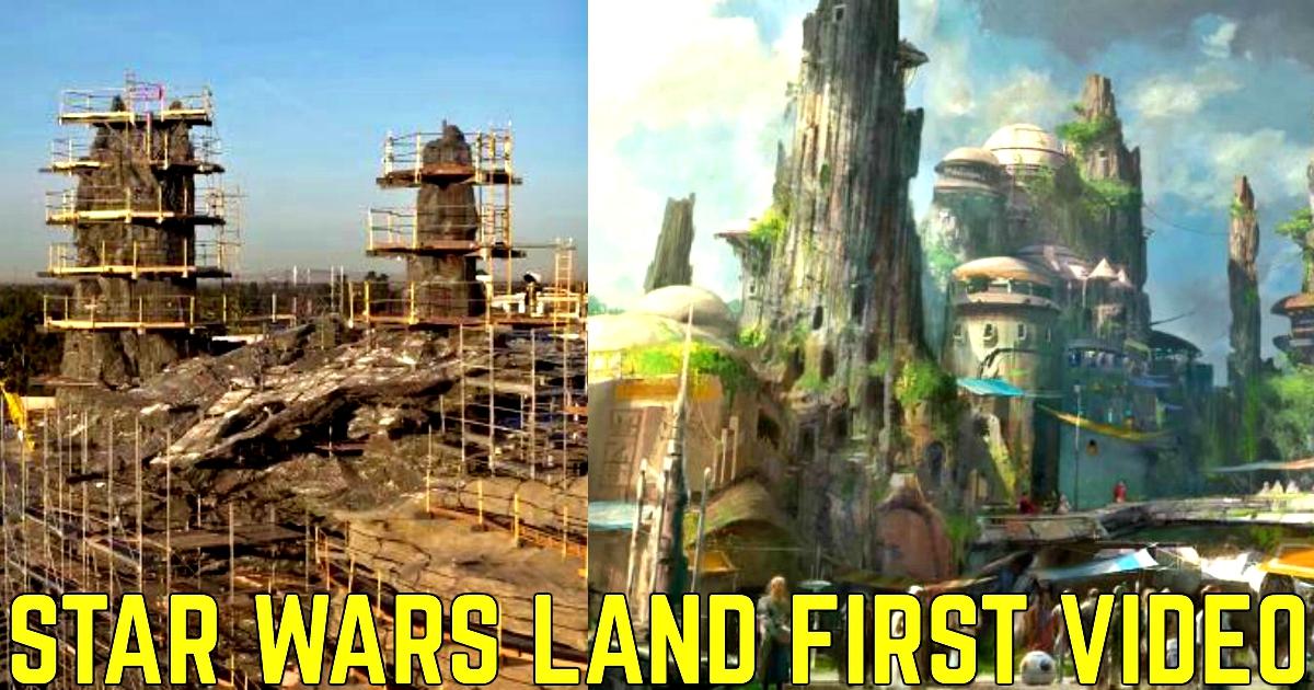 Disney Shows Off The Vastness Of Its Star Wars Land With A Drone Video (Video) | Best Of Comic Books