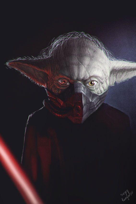 Fan Art Shows Yoda As A Sith Lord | Best Of Comic Books