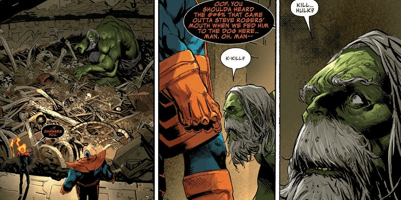 In Marvel’s Comic Future Hulk Is Thanos’ Pet Dog | Best Of Comic Books