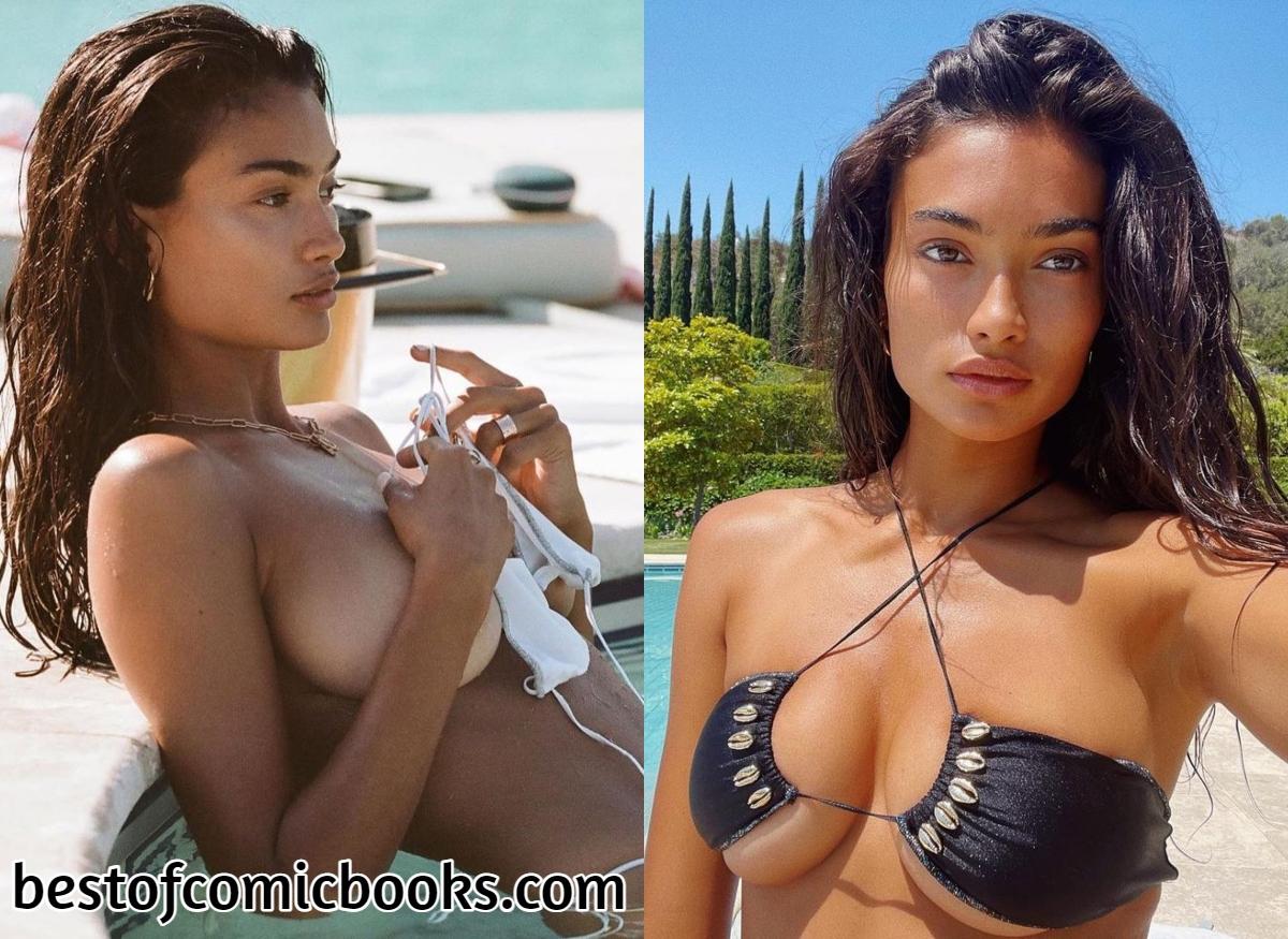 Kelly Gale Shows Off Her Boobs As She Models Skimpy Bikinis While Posing For Sultry Pictures (11 Pics) | Best Of Comic Books