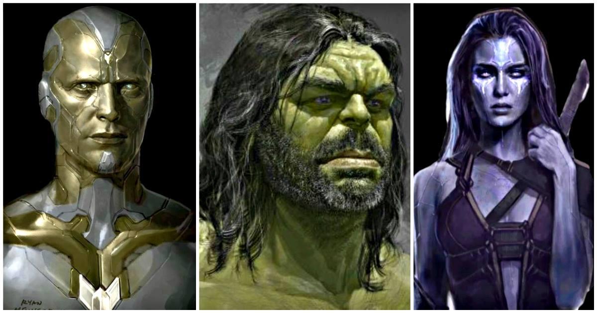 Marvel Released Insane Official Unused Concept Arts Of Superheroes | Best Of Comic Books