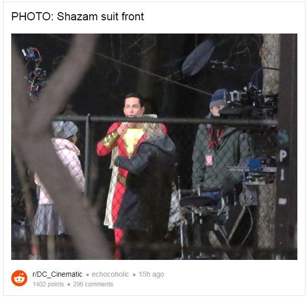 Shazam’s Movie Costume First Look And It Looks Horrible | Best Of Comic Books