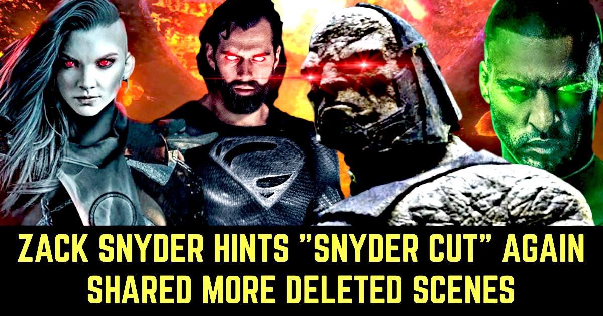Snyder Cut Update: Zack Snyder Released Some More Deleted Scenes Photos From Justice League | Best Of Comic Books