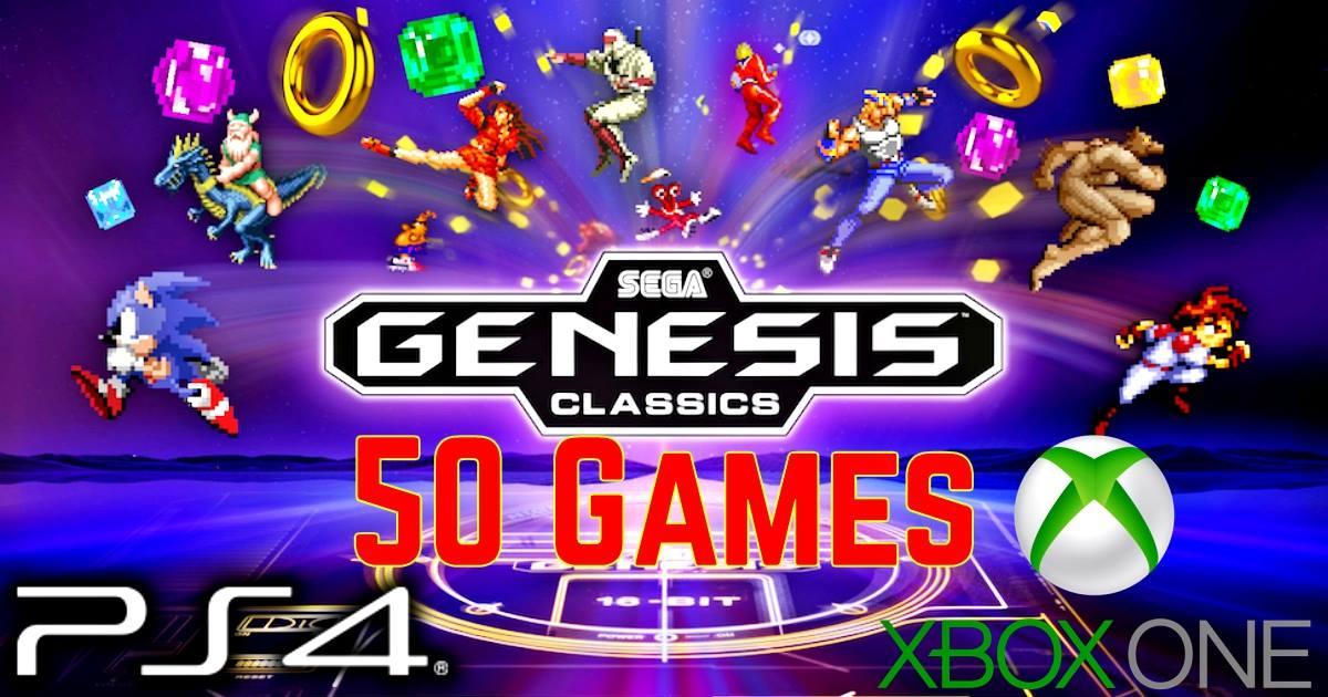 THE 50 MOST ICONIC SEGA GENESIS GAMES NOW COMING TO PS4 AND X-BOX ONE | Best Of Comic Books