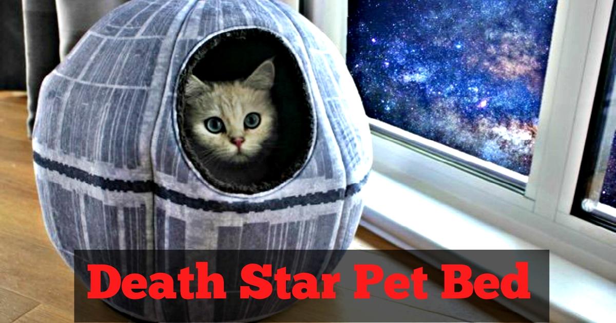 Your Pets Deserve The New Fully Operational Star War Death Star Bed | Best Of Comic Books