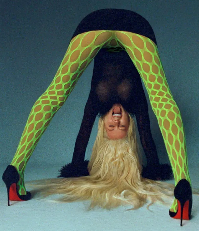 Christina Aguilera in her latest photoshoot for Paper Magazine