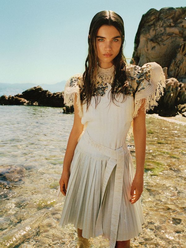 Meghan Roche sexy for Vogue, Greece – July 2021