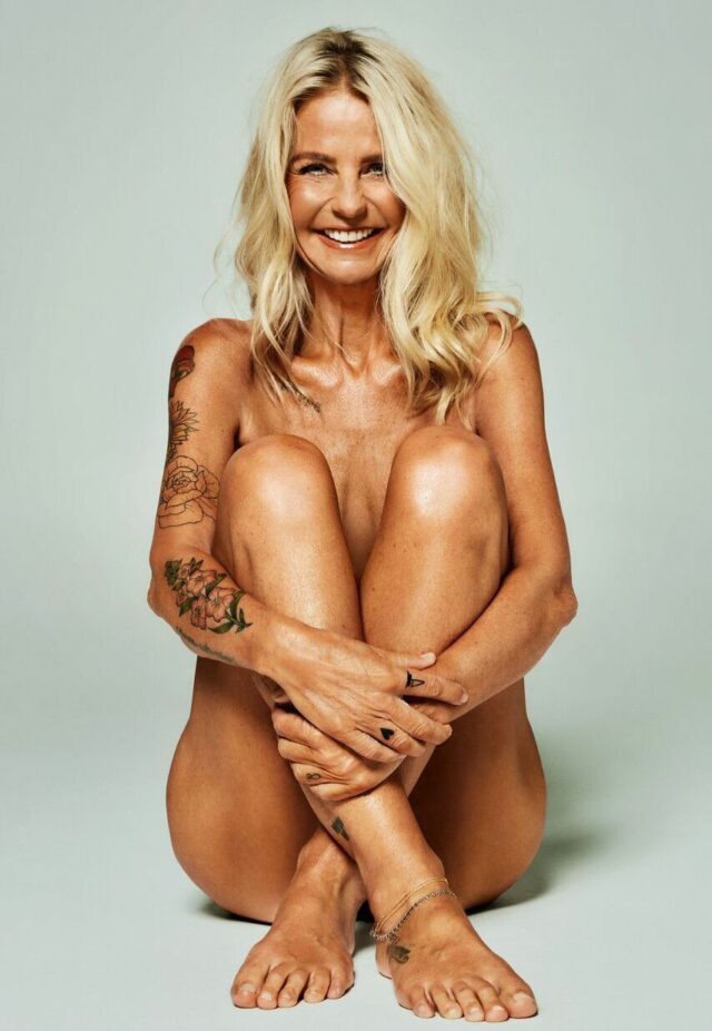 Ulrika Jonsson naked for Mark Hayman photoshoot – October 2021